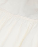 Robe Longue Été Écrue À Fines Bretelles - Femme