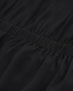 The Kooples - Short Black Dress With Short Sleeves With Bows - Women