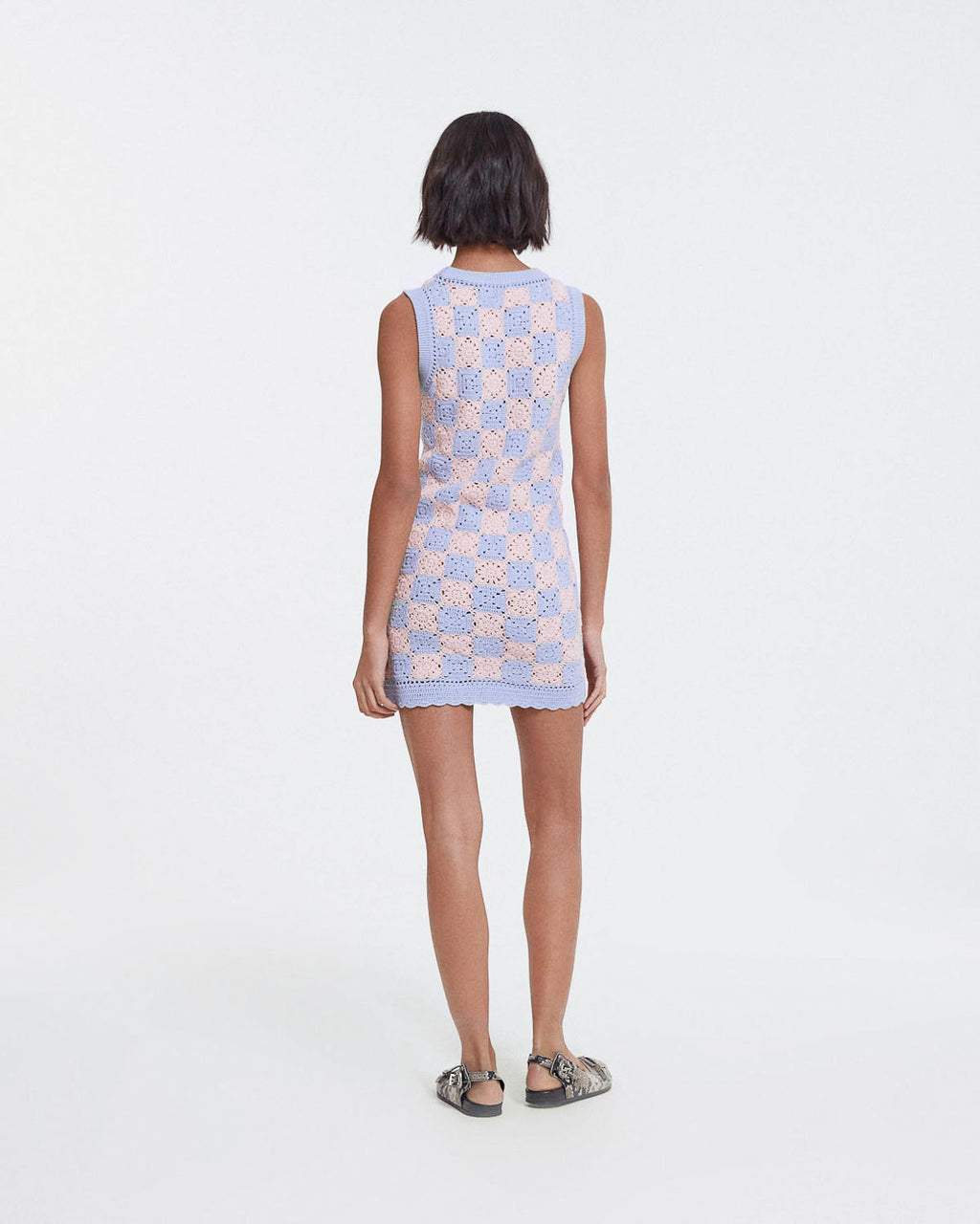 The Kooples - Multicolor Short Sleeveless Cotton Dress - Multicolor - Women