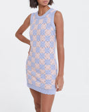 The Kooples - Robe Multicolore Coton Courte Sans Manches - Multicolor - Femme