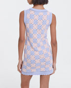 The Kooples - Multicolor Short Sleeveless Cotton Dress - Multicolor - Women