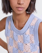 The Kooples - Multicolor Short Sleeveless Cotton Dress - Multicolor - Women
