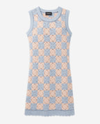 The Kooples - Multicolor Short Sleeveless Cotton Dress - Multicolor - Women