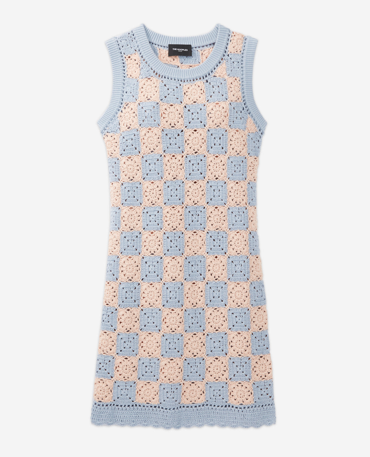 The Kooples - Multicolor Short Sleeveless Cotton Dress - Multicolor - Women