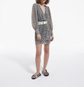 Dress - Black-Ecru - Women
