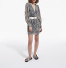 Vestido - Negro-Crudo - Mujer
