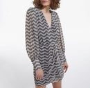 Vestido - Negro-Crudo - Mujer