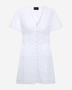 Vestido - Blanco - Mujer