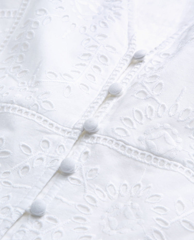 Robe - Blanc - Femme
