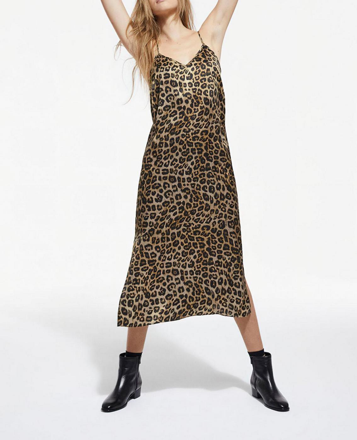 The Kooples - Vestido Camisón Grand Leo Silk - Mujer