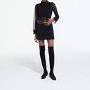 Robe Courte Detail Col - Femme