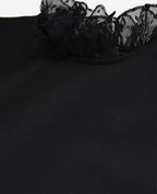 Short Dress with Collar Detail - Women