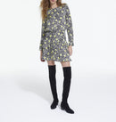 Robe Patineuse - Blanc Et Noir - Femme