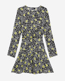 Robe Patineuse - Blanc Et Noir - Femme