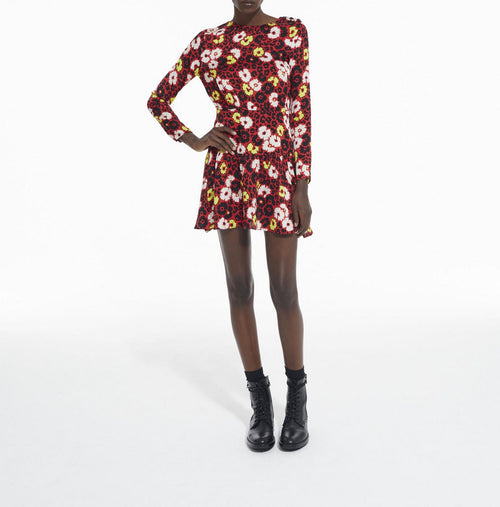 Skater Dress - Red - Women