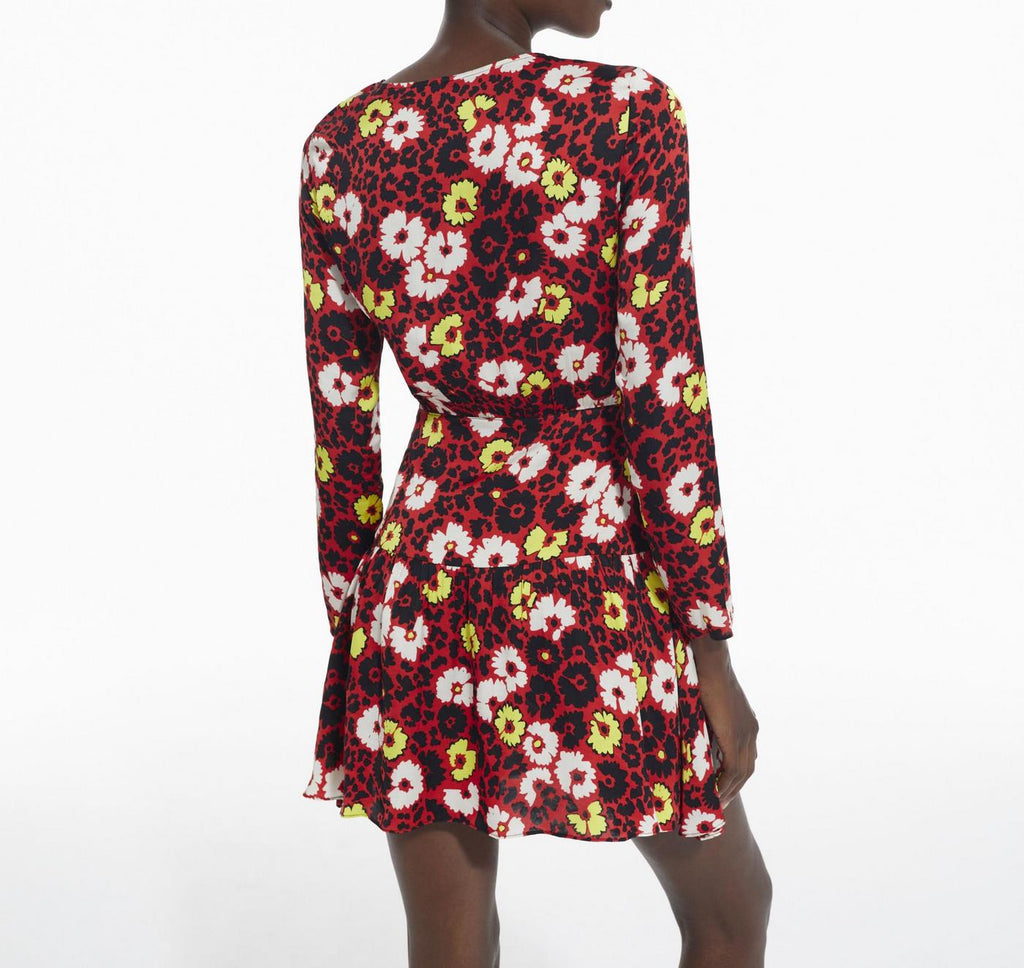 Skater Dress - Red - Women