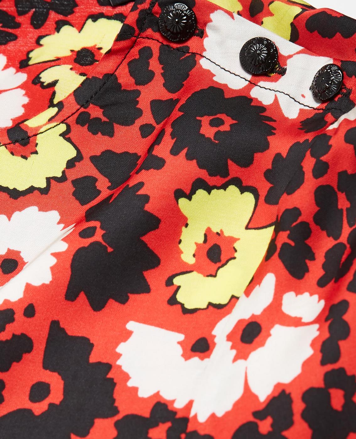 Skater Dress - Red - Women