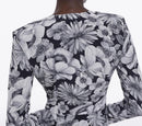 Long Silk Dress - Black - Women