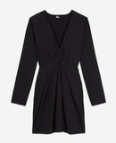 The Kooples - Robe Courte Decollete Plongeant - Femme