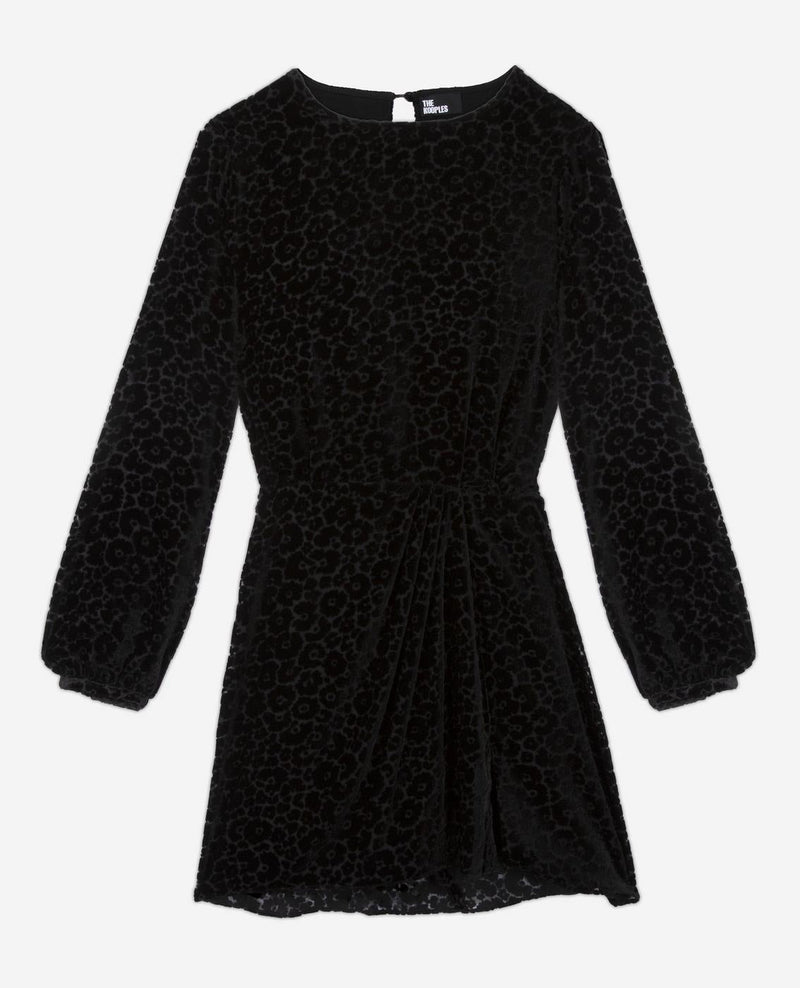 Skater Dress - Black - Women