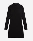 The Kooples - Robe Fitee Detail Plumetis Dos - Femme