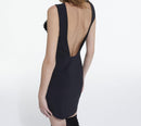 Robe Fourreau - Noir - Femme