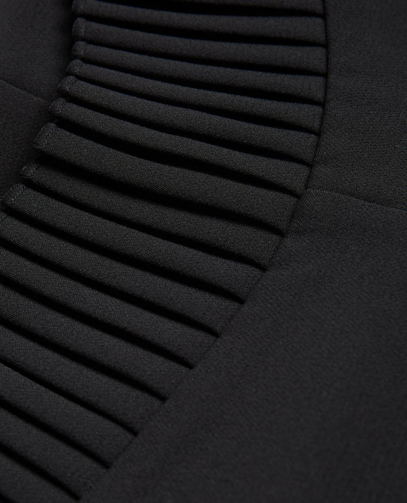 Robe Fourreau - Noir - Femme