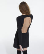 Straight Dress - Black - Women