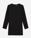 Vestido recto - Negro - Mujer