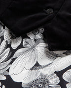 Trompe-L'Œil Silk Dress - Black - Women