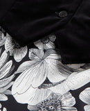 Robe Trompe-L’Œil En Soie - Noir - Femme