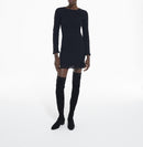 Vestido tubo - Negro - Mujer