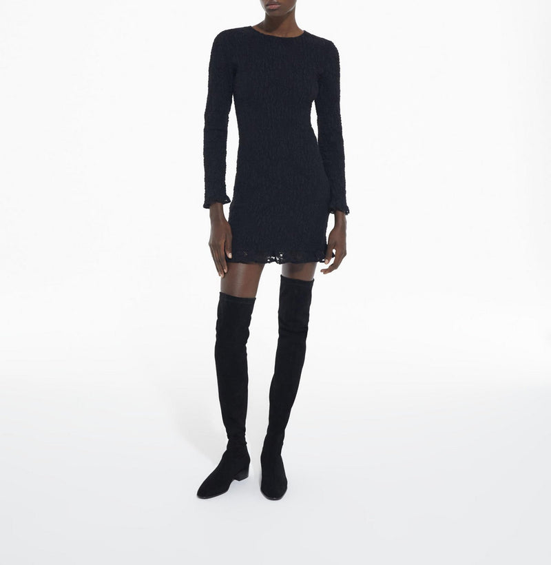 Vestido tubo - Negro - Mujer