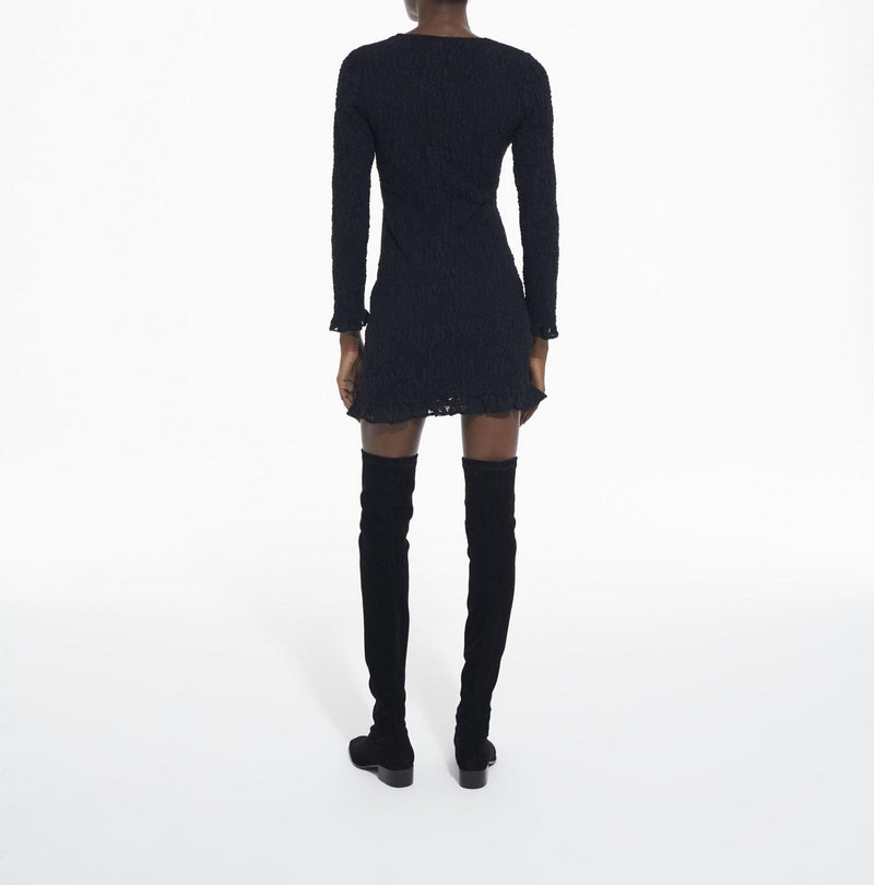 Vestido tubo - Negro - Mujer