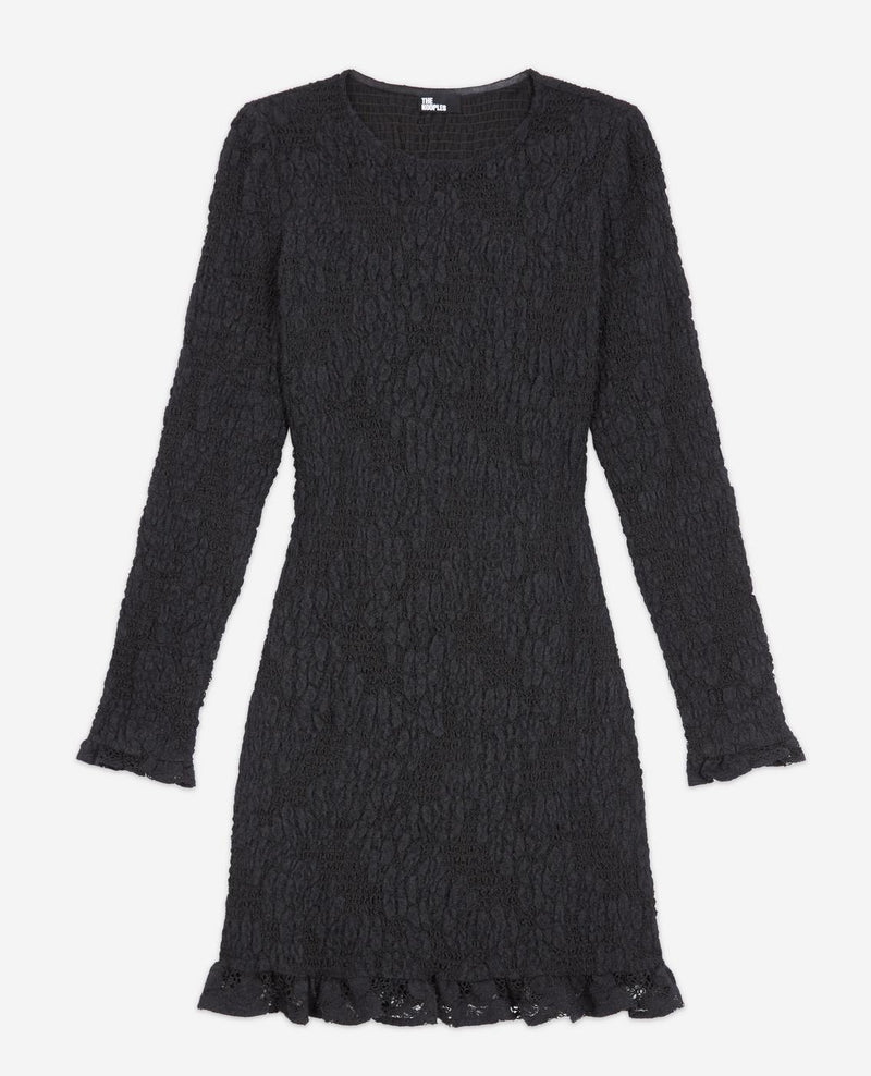 Vestido tubo - Negro - Mujer