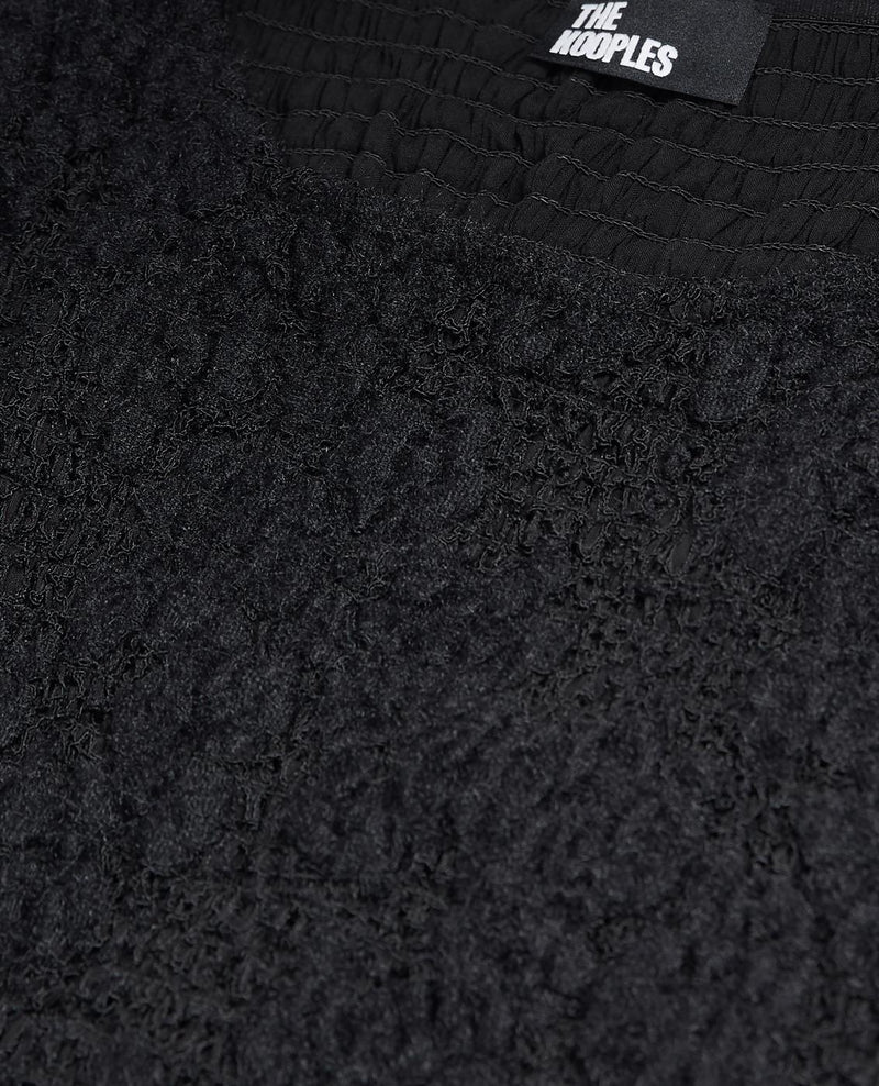 Vestido tubo - Negro - Mujer