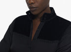 The Kooples - Short Long Sleeve Velvet Dress - Women