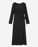 Robe Midi - Noir - Femme