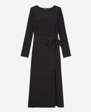 The Kooples - Robe Longue Manches Longues Jupe Dentelle - Femme