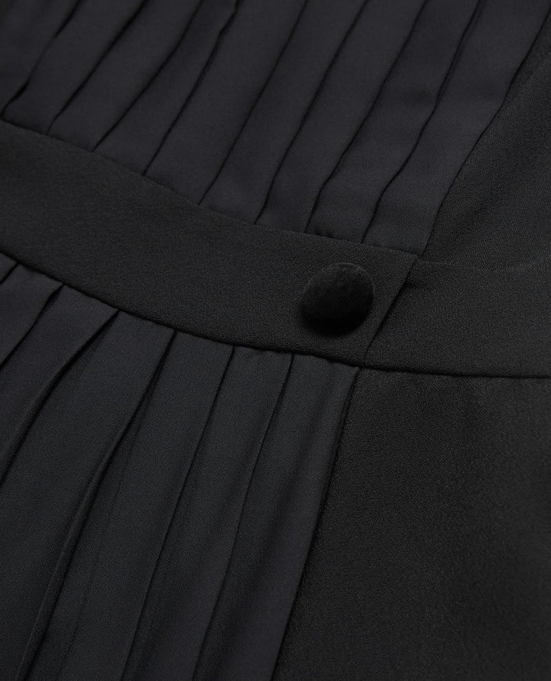 Robe Midi - Noir - Femme