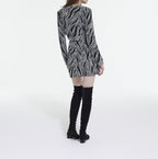 Straight Dress - Black - Women