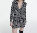 Straight Dress - Black - Women