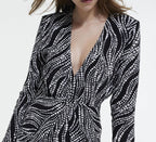 Straight Dress - Black - Women