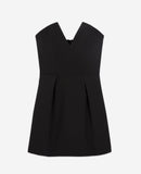 Vestido palabra de honor - Negro - Mujer