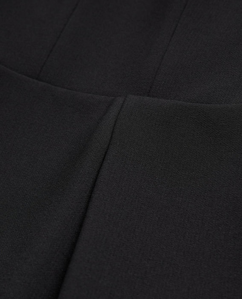 Vestido palabra de honor - Negro - Mujer