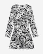 The Kooples - Robe Droite En Soie - Noir - Femme