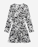 Robe Droite En Soie - Noir - Femme
