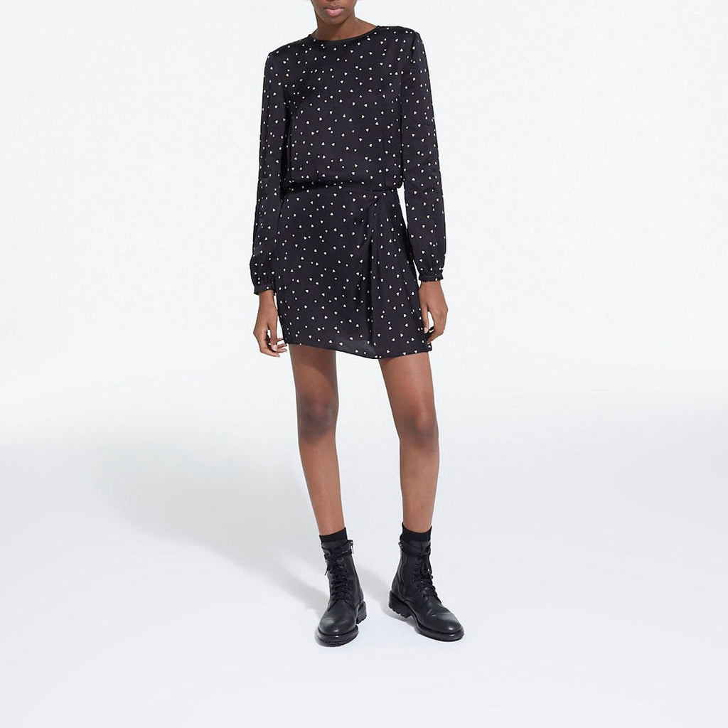 Straight Dress - Black - Women