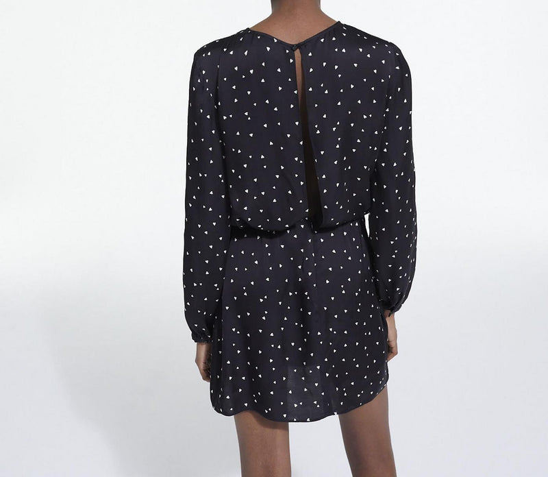Robe Droite - Noir - Femme
