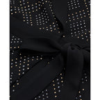 Wrap Dress - Black - Women